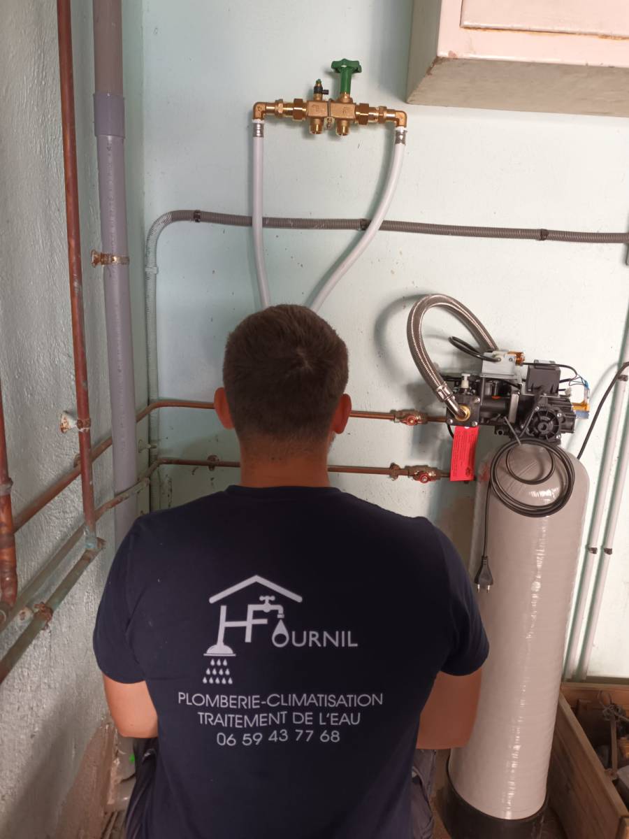 installation adoucisseur d'eau bwt lorgues var 